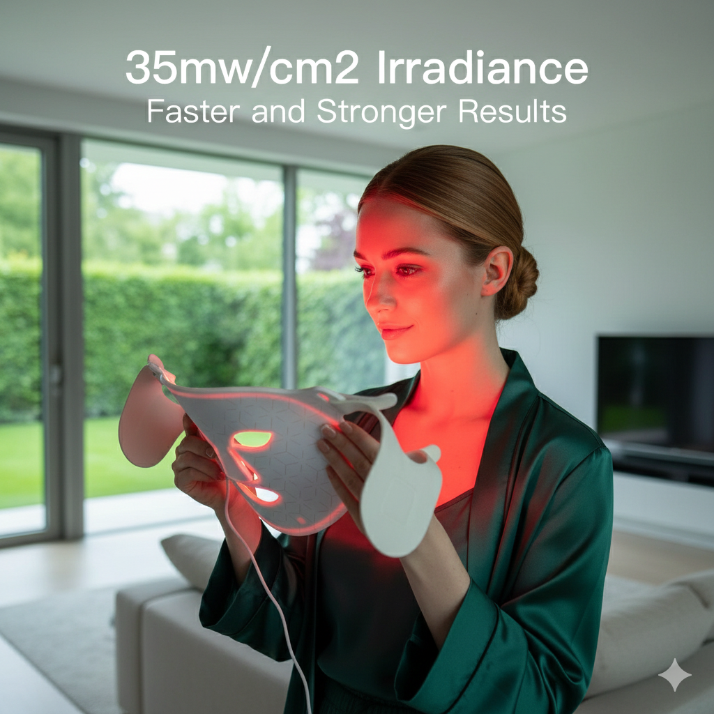 Vivosse LED Red Light Therapy Face Mask