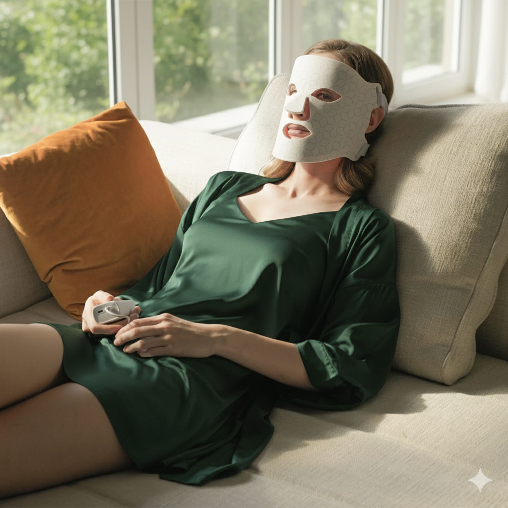 Vivosse LED Red Light Therapy Face Mask